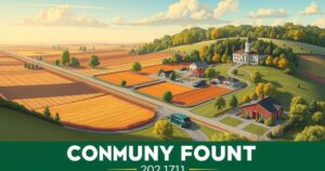 Republican candidate campaign graphic showcasing community engagement and local issues.
