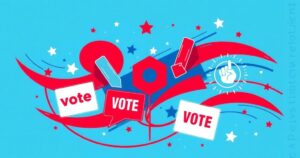 Colorful creative art representation illustrating the concept of political slogans and their emotional impact.